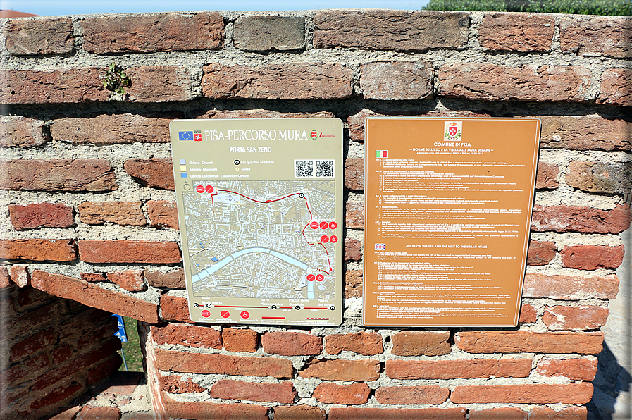 foto Camminamento delle mura di Pisa